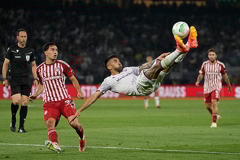 Fiorentina's Nicolas Gonzalez